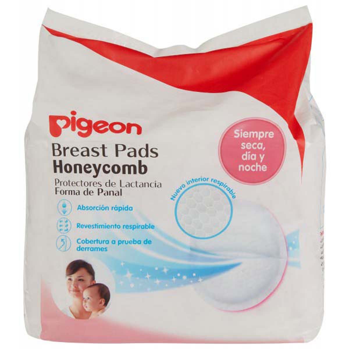 Pigeon Almohadillas de lactancia desechables para lactancia, contiene  extractos de aloe vera, altamente absorbentes, 60 unidades